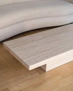 Gino Coffee Table Cream Travertine